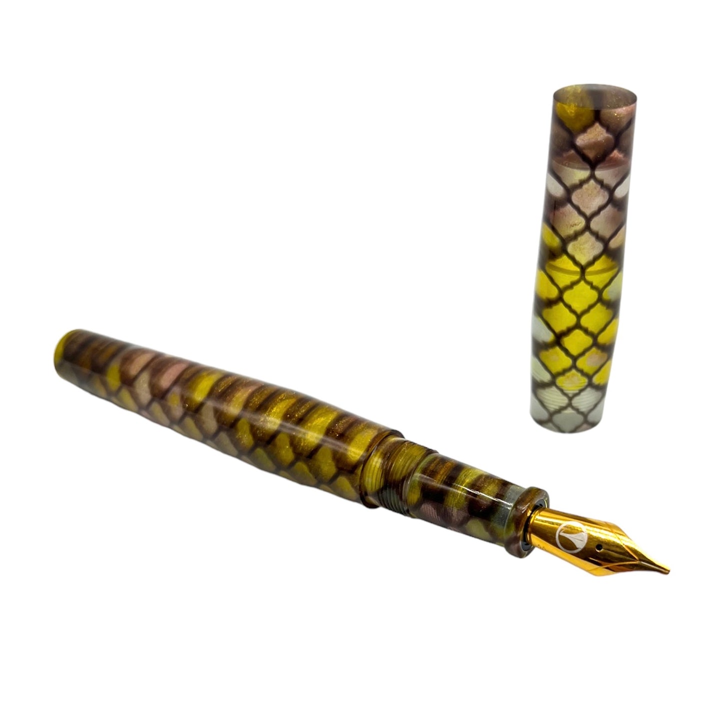 Sunflower Moroccan Lattice Essex Fountain Pen