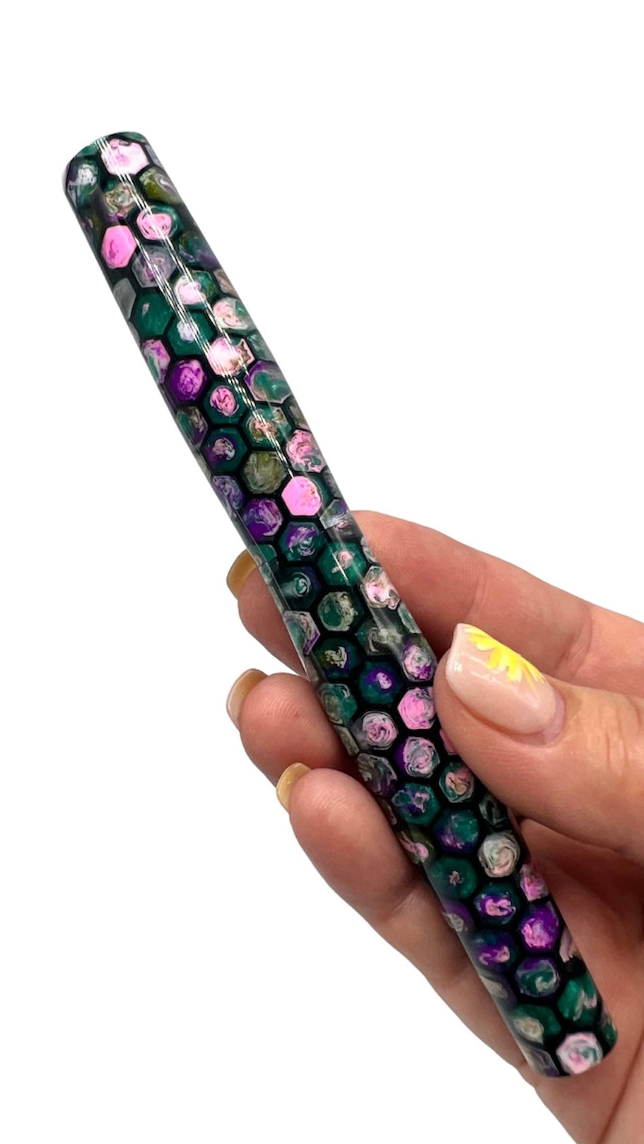 Clear Water Lily Honeycomb XL Essex Fountain Pen