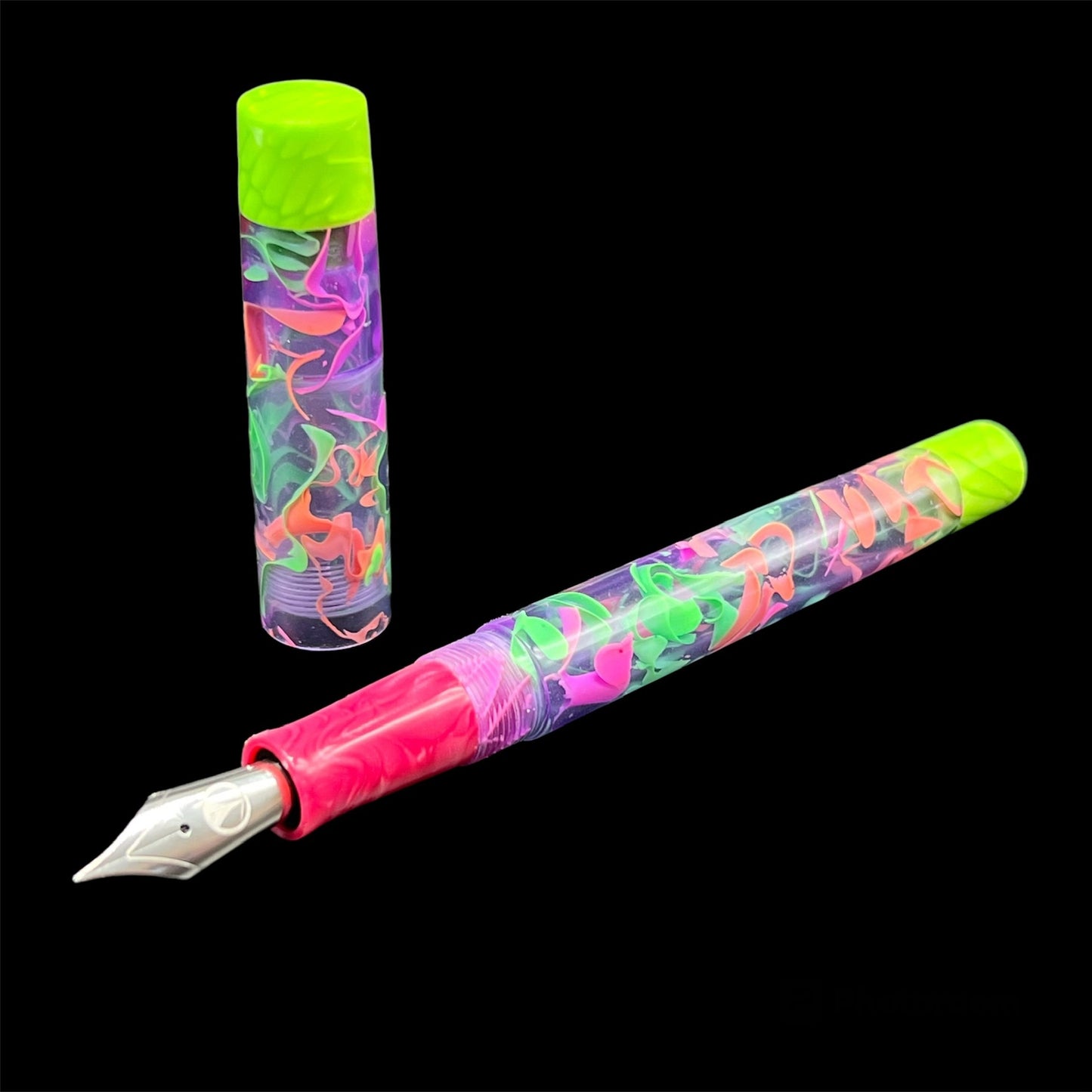 Coral Reef & Juma Custom Fountain Pen