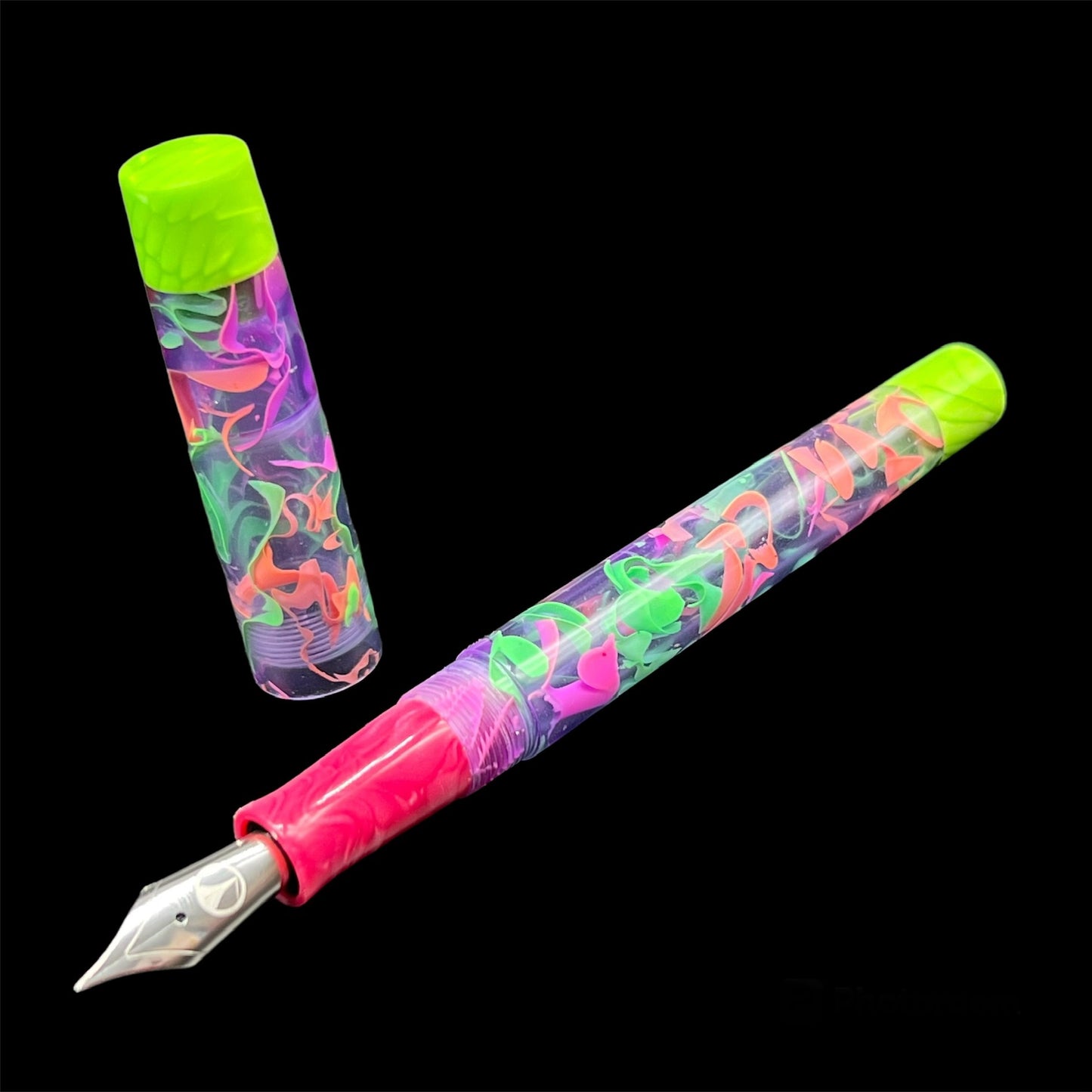Coral Reef & Juma Custom Fountain Pen