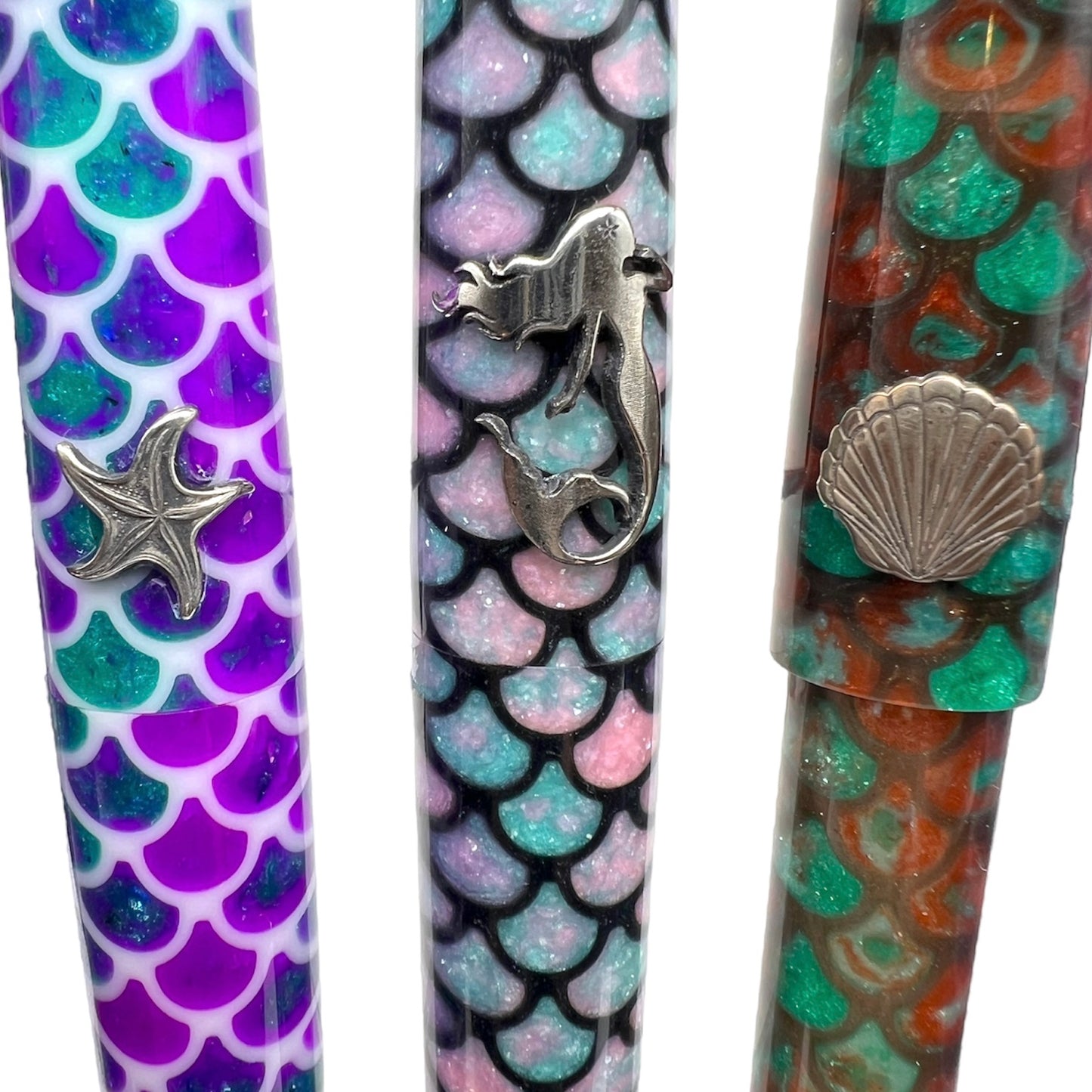 Mermaid Motif Custom Fountain Pen