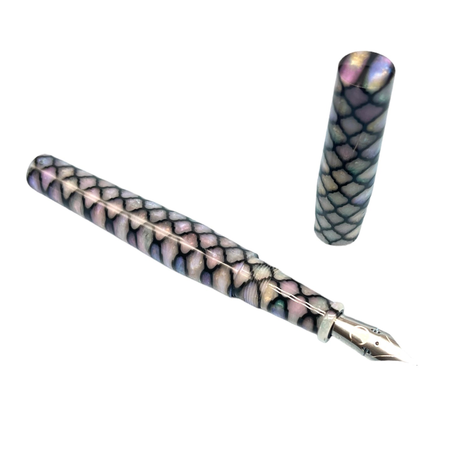 Moroccan Lattice - Abalone Essex Fountain Pen