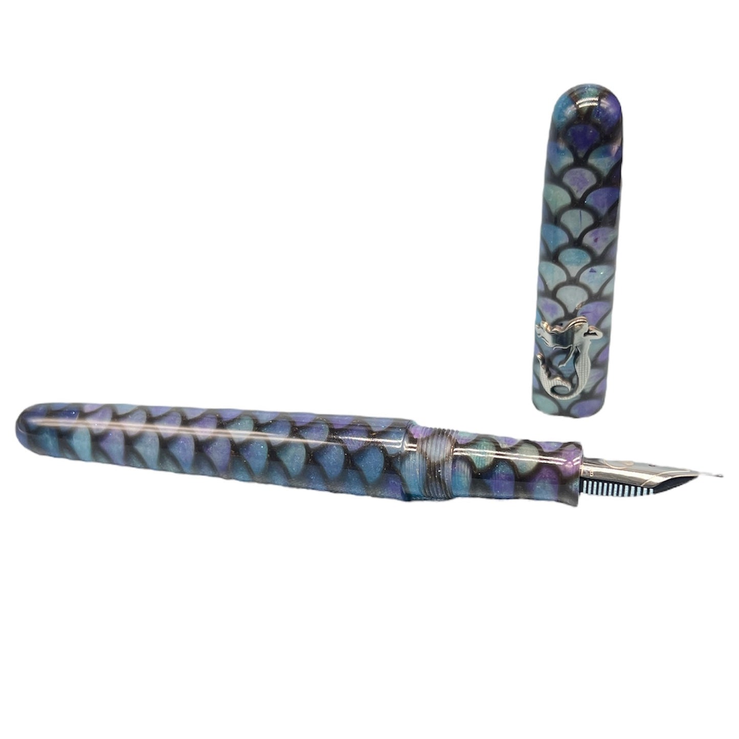 Aqua Mermaid Fountain Pen