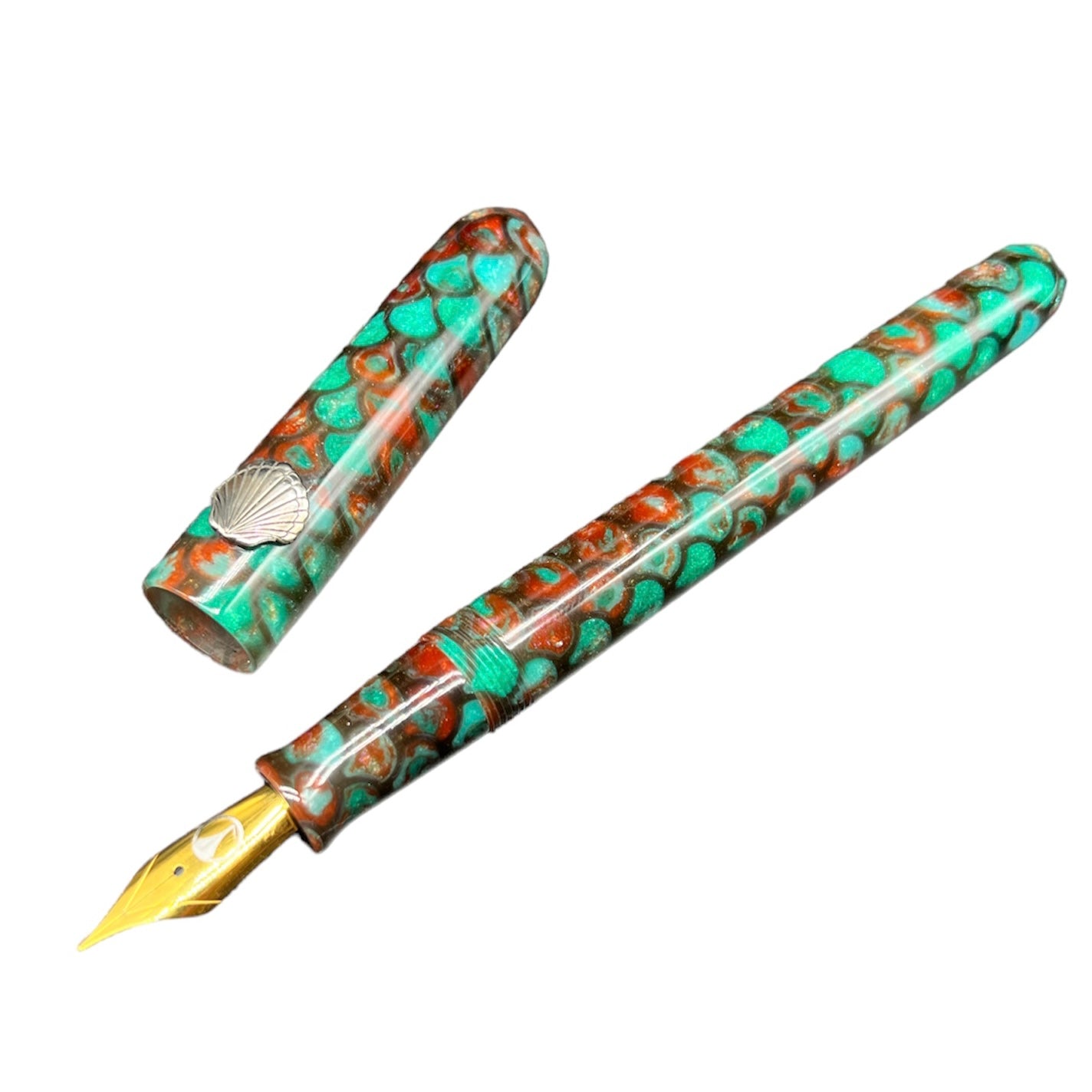 Coralina Mermaid Cylindre Fountain Pen