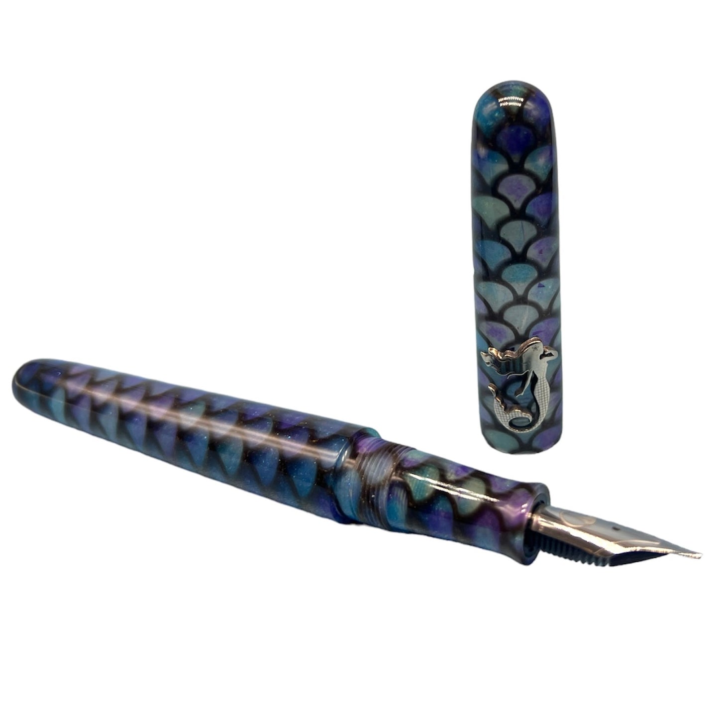 Aqua Mermaid Fountain Pen