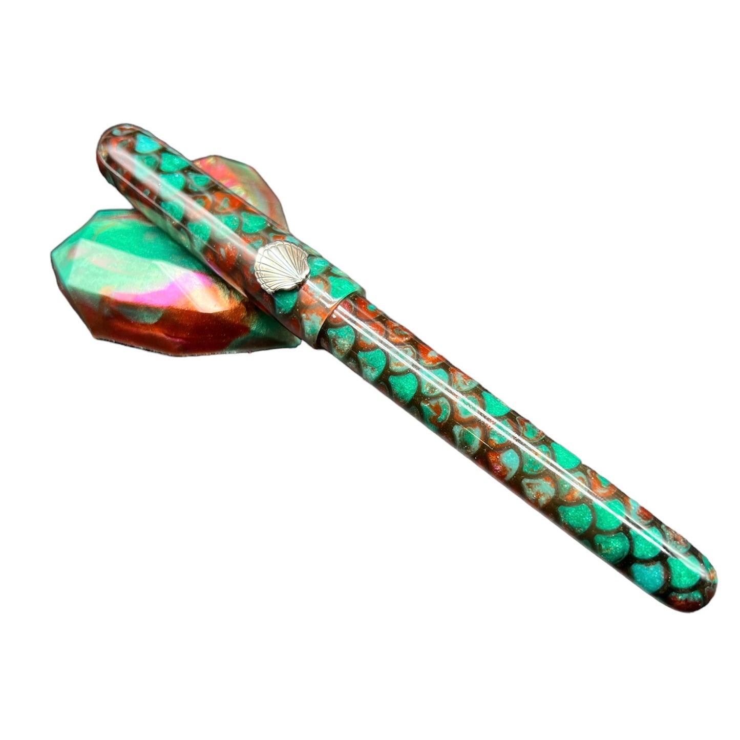 Coralina Mermaid Cylindre Fountain Pen