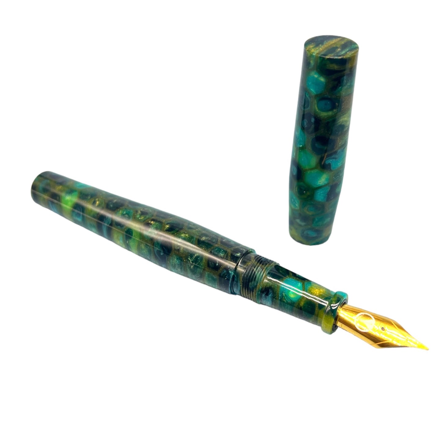 Kelp Farm Honeycomb Essex Fountain Pen