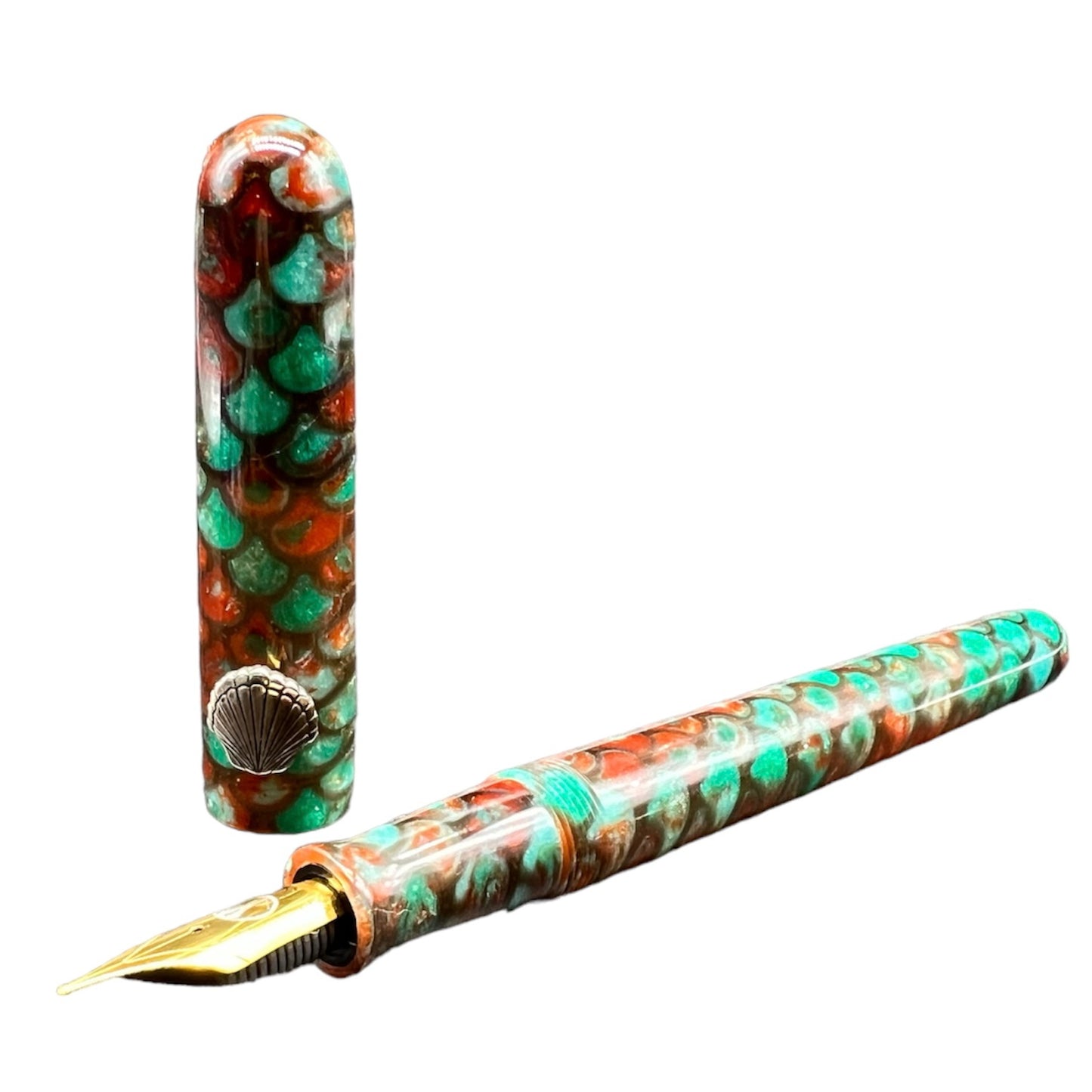 Coralina Mermaid Cylindre Fountain Pen