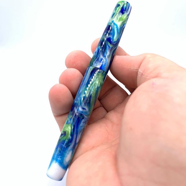 Planet Earth Custom Order Fountain Pen