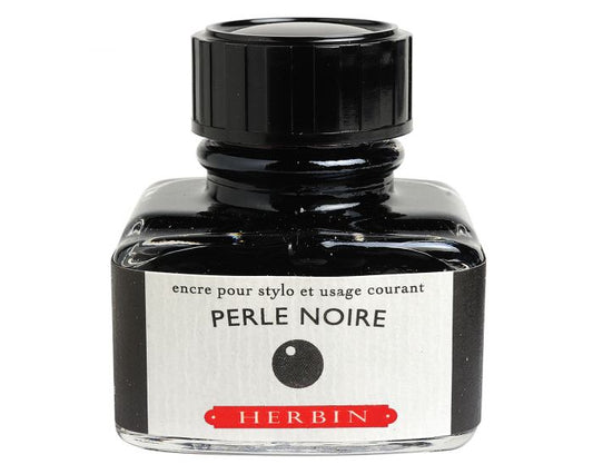 Herbin - Fountain Pen Ink - Perle Noire - 30ml Bottle