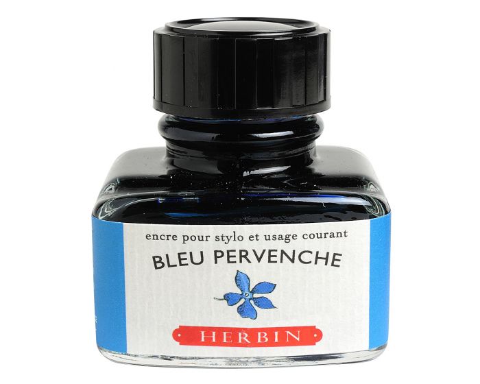 Herbin - Fountain Pen Ink - Bleu Pervenche - 30ml Bottle