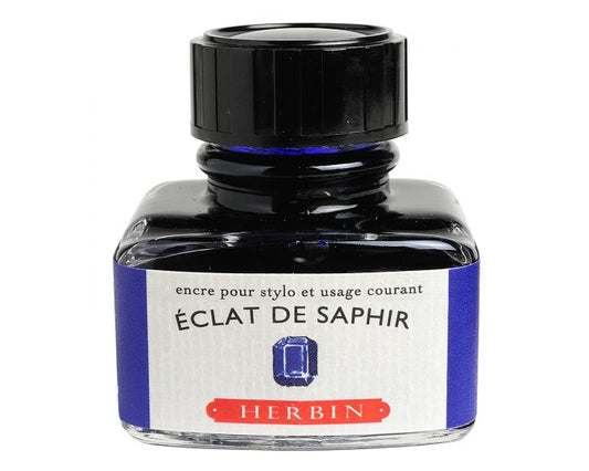 Herbin - Fountain Pen Ink - Eclat de Saphir - 30ml Bottle