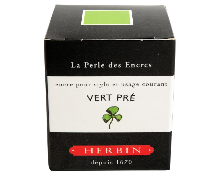 Herbin - Fountain Pen Ink - Vert Pre - 30ml Bottle