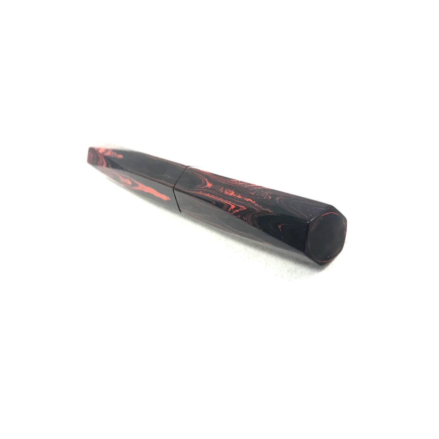 Red and Black Ebonite Custom Order Fountain Pen