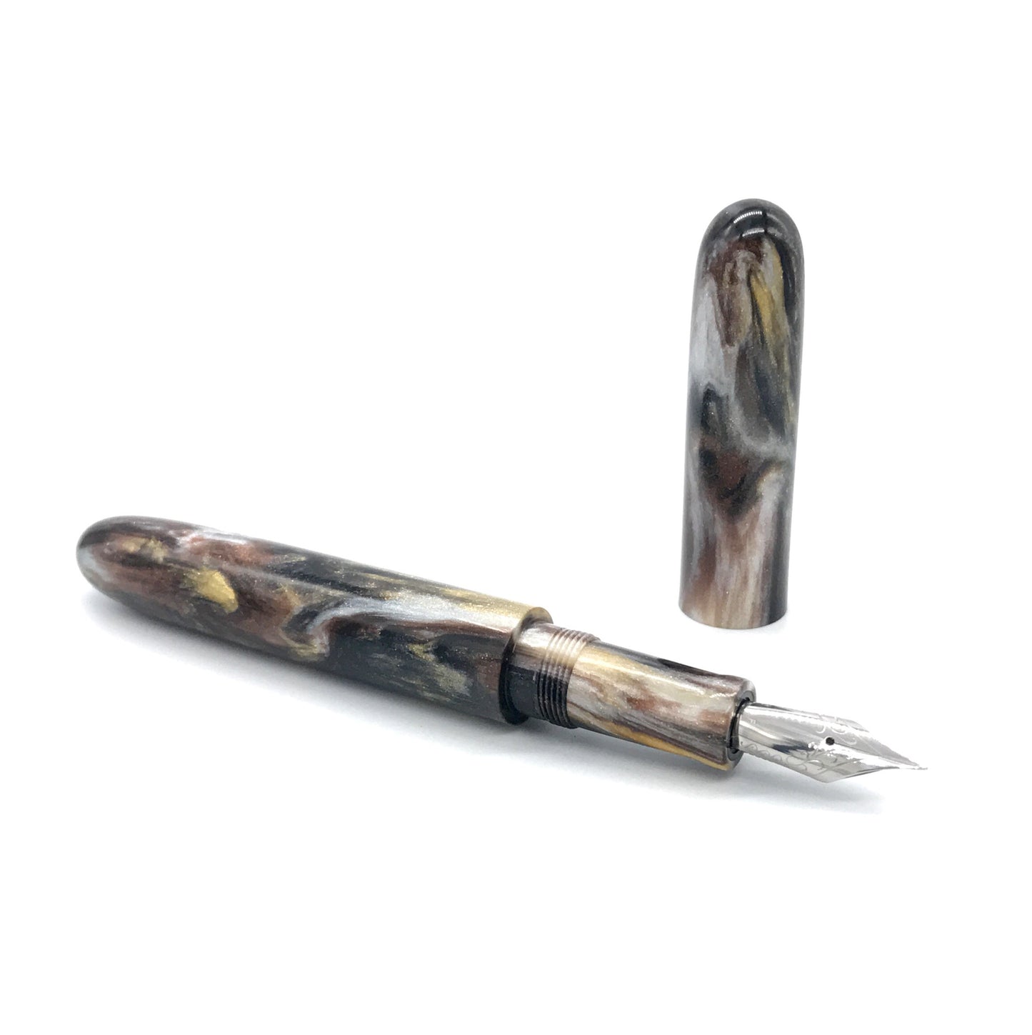 Metallurgy Diamond Cast Custom Order Fountain Pen