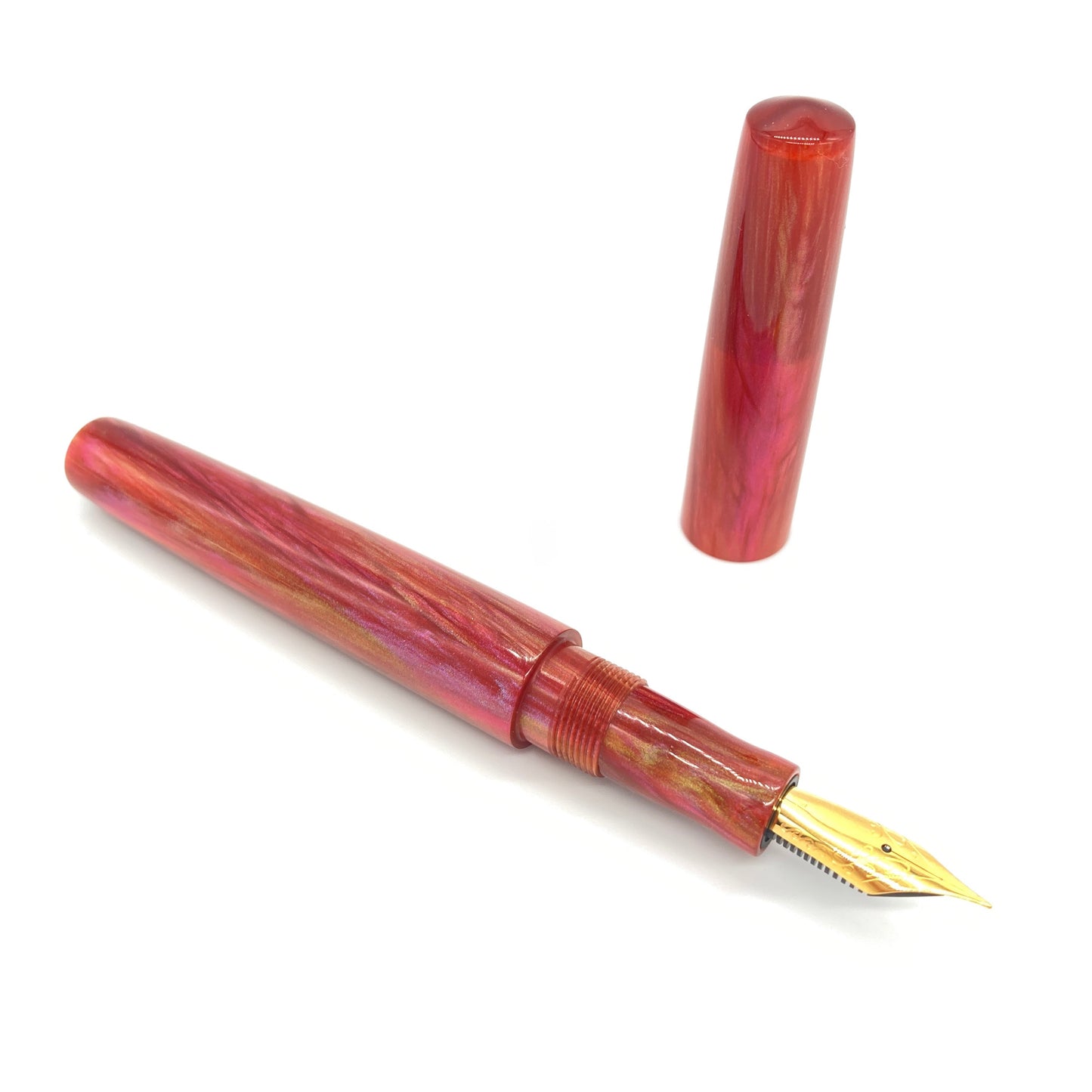 Orange Chameleon Custom Order Fountain Pen