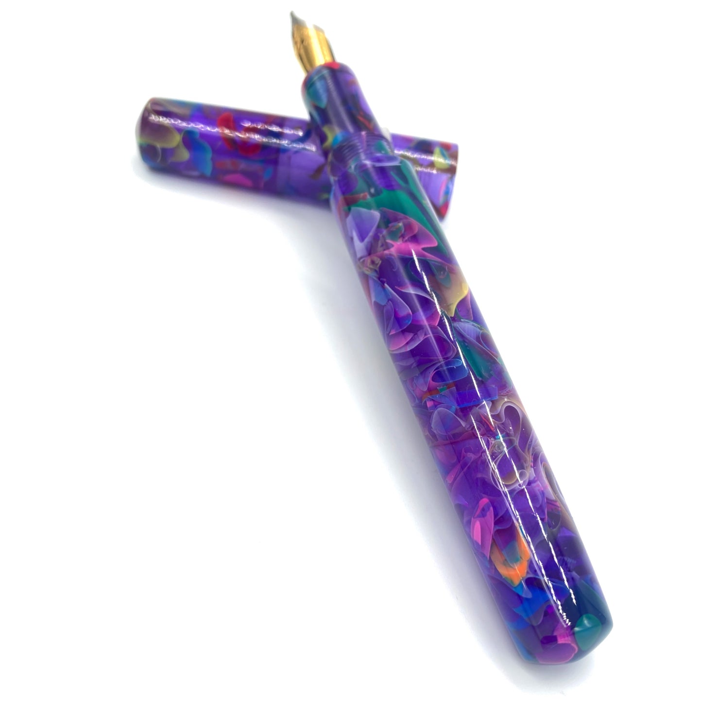 Crazy Confetti Custom Order Fountain Pen