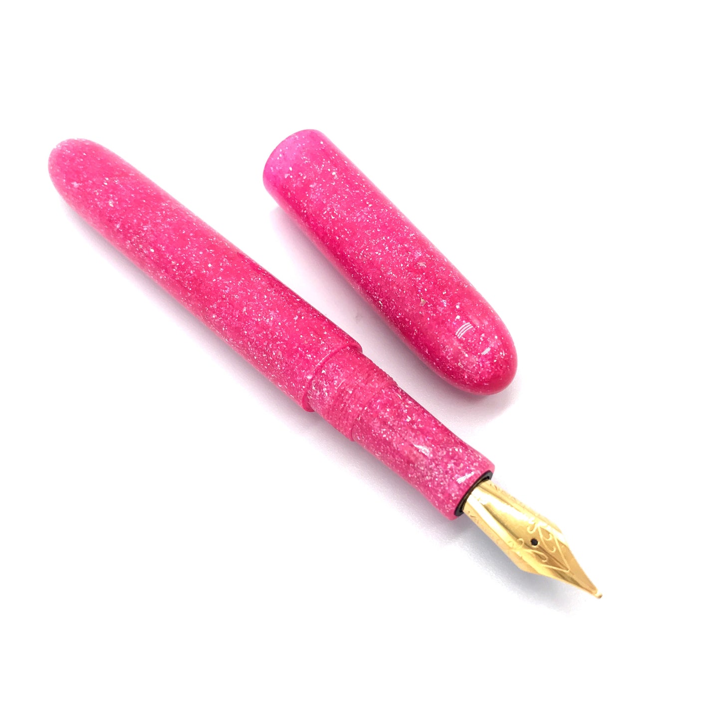 Pink Sapphire DiamondCast Custom Order Fountain Pen