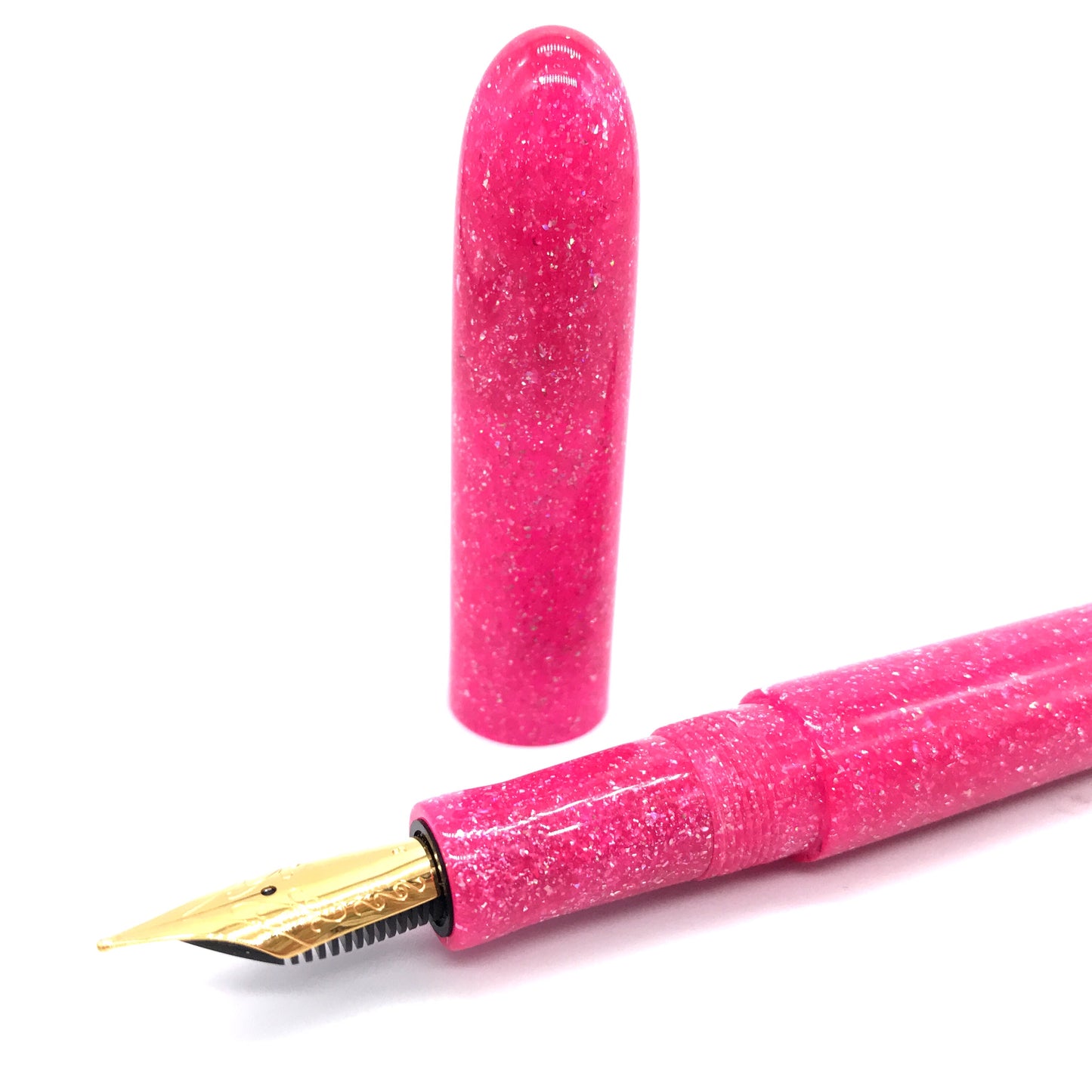 Pink Sapphire DiamondCast Custom Order Fountain Pen
