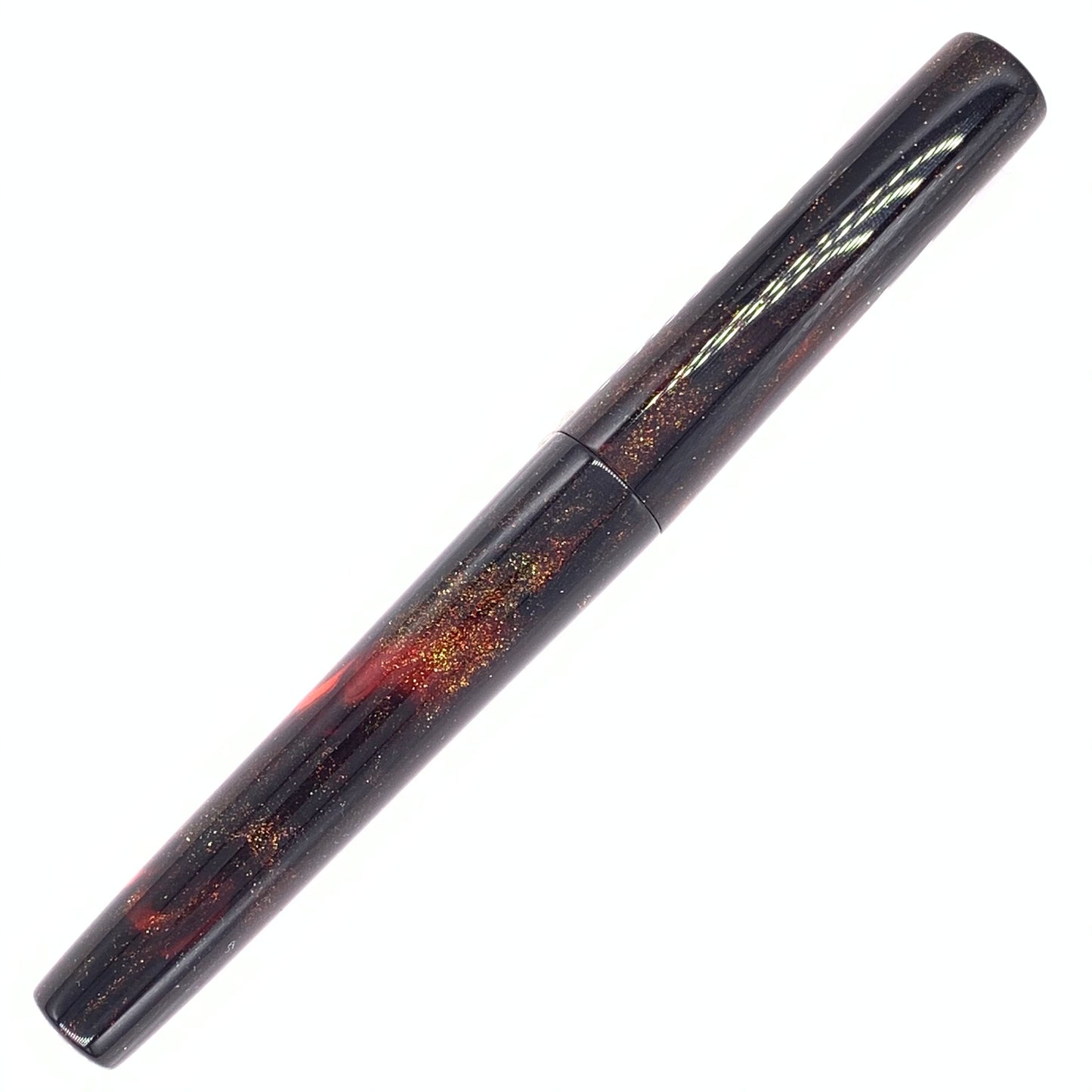 Oregon Chocolate Fire Opal Custom Order Fountain Pen