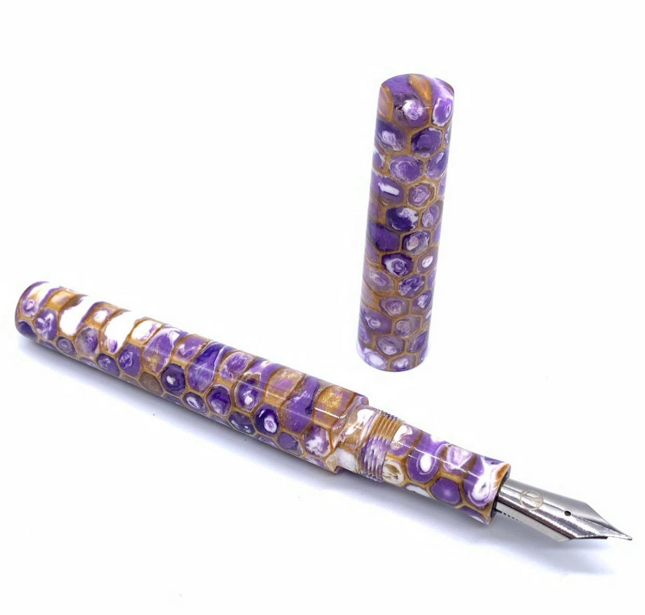 UltraViolet Motif Custom Order Fountain Pen