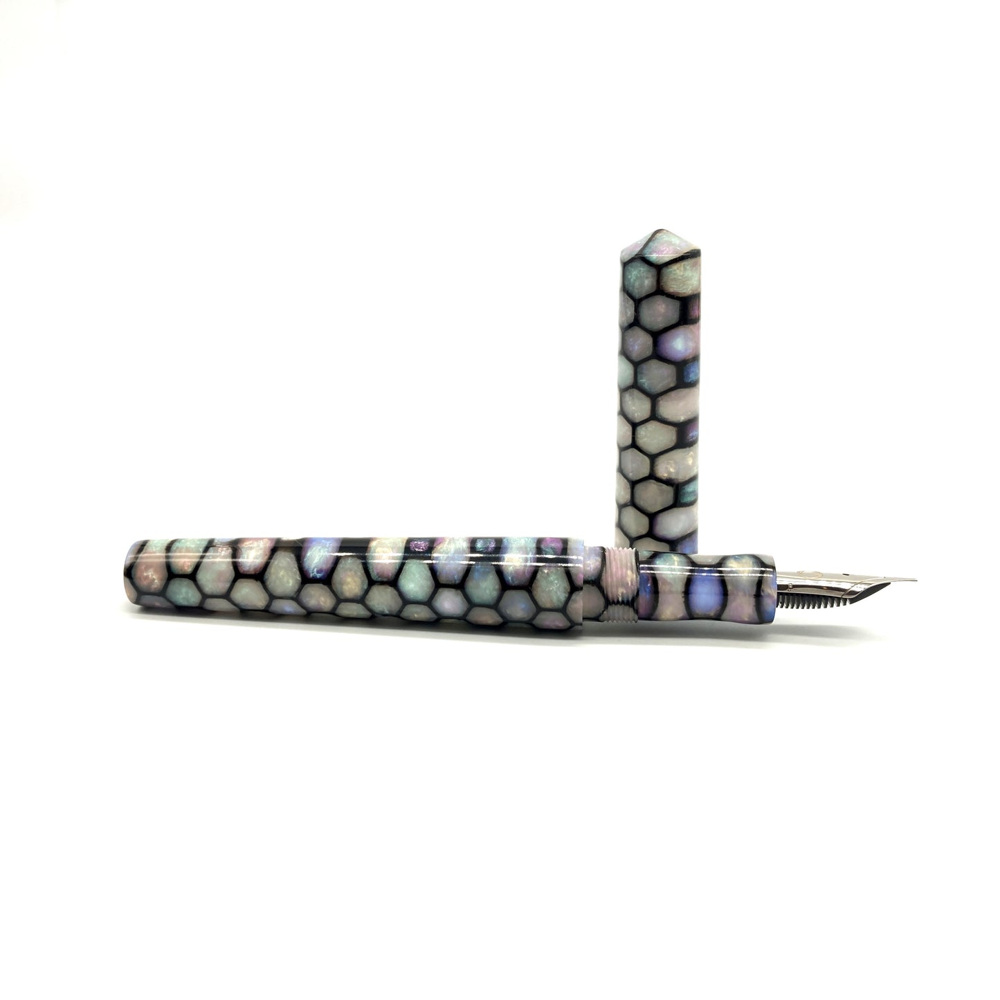 Abalone Motif Custom Order Fountain Pen