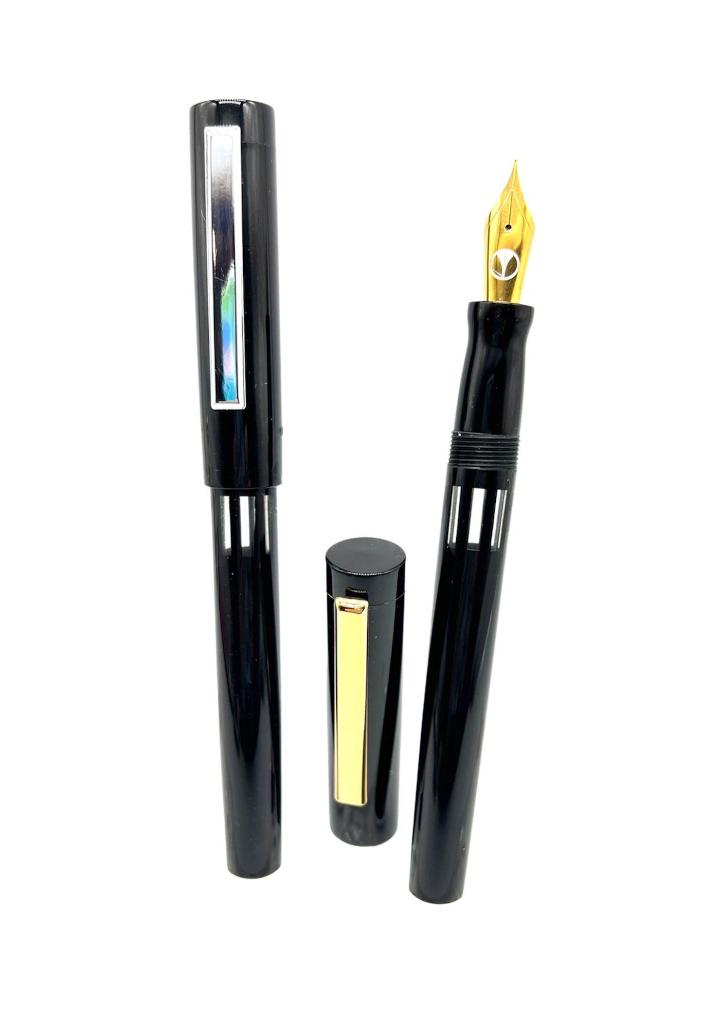 Black Classic "Looking Glass" Fountain Pen