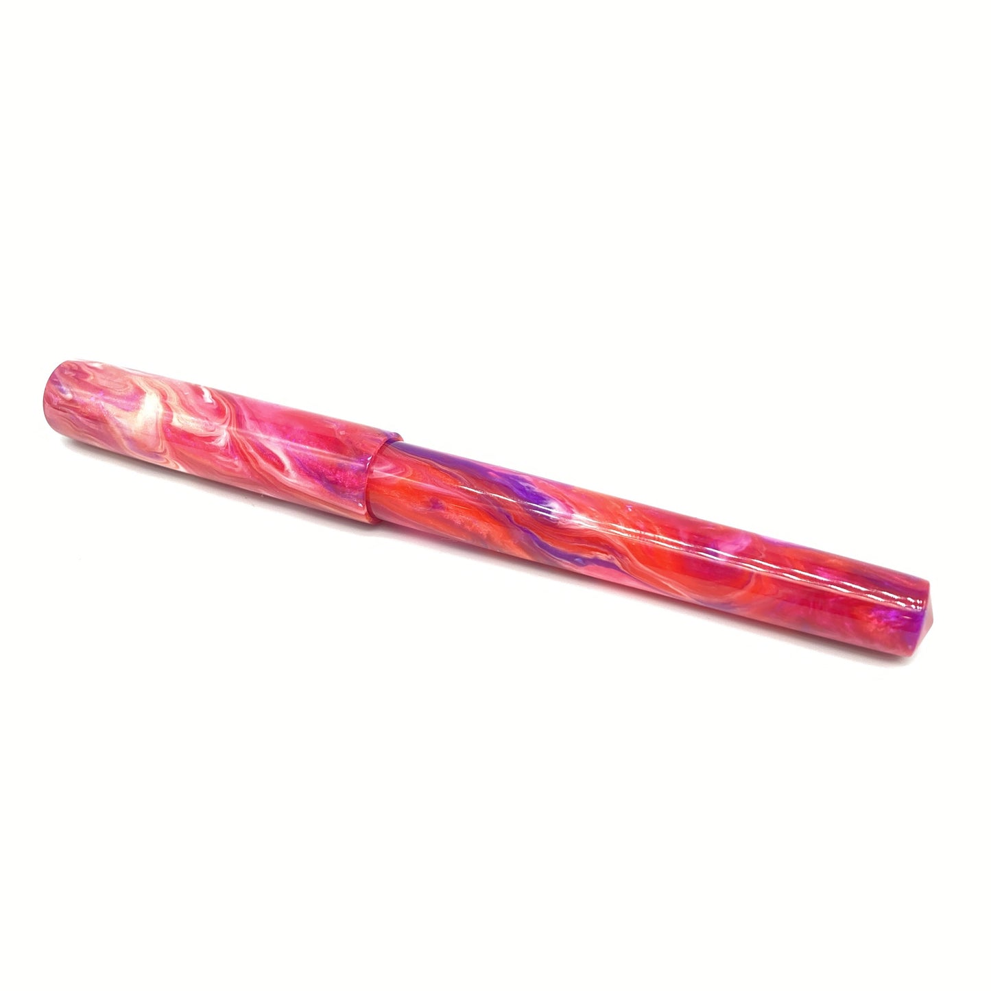 Iridescent Iris Custom order Fountain Pen