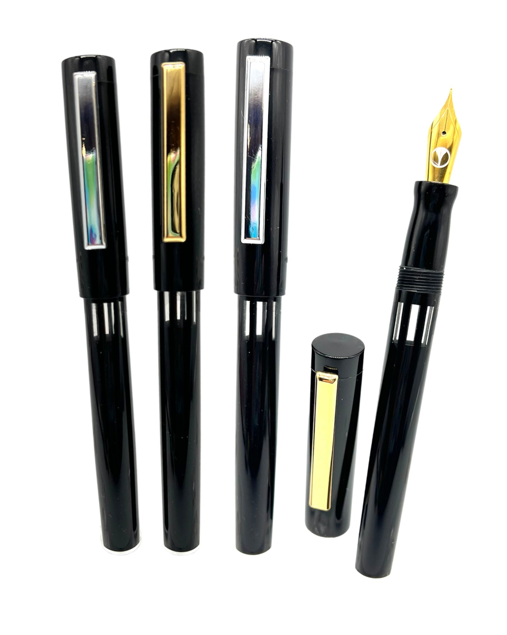 Custom, Handmade, Black Glass Pen popular