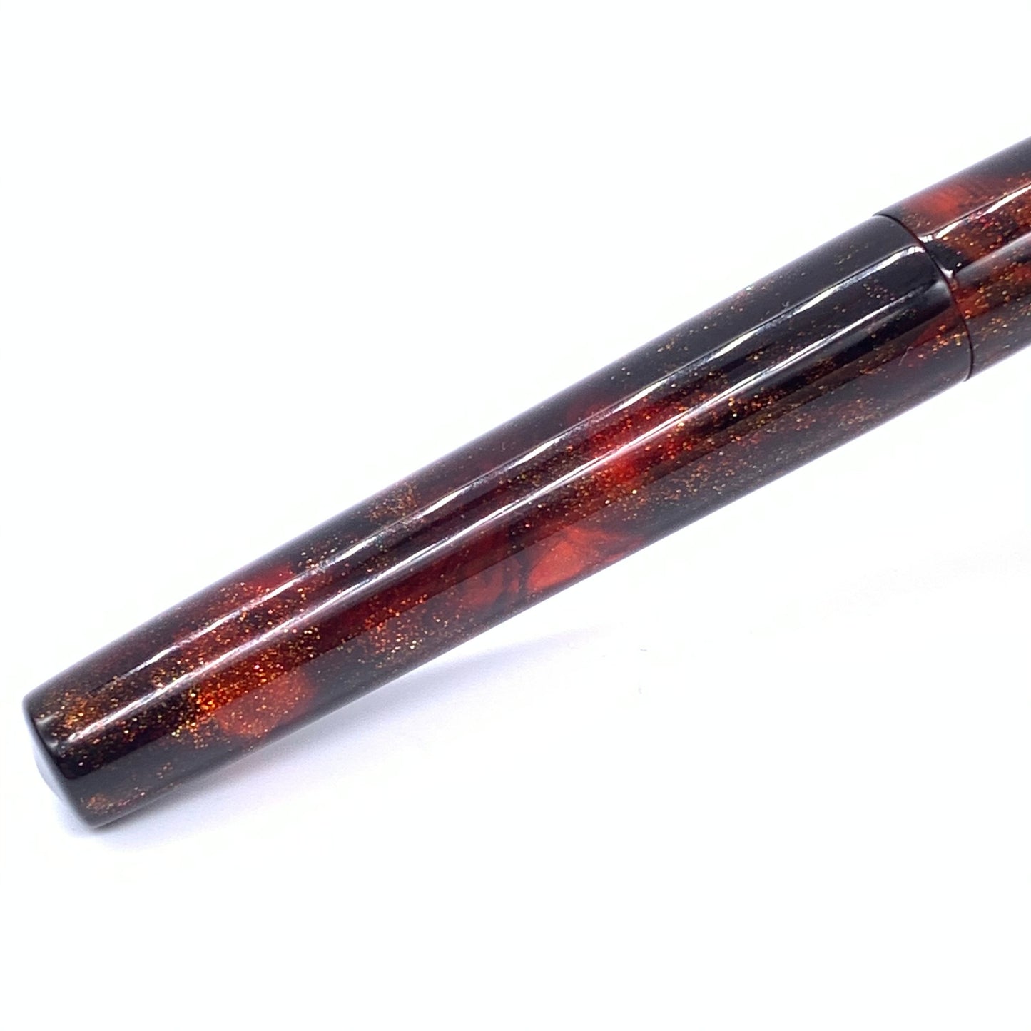 Oregon Chocolate Fire Opal Custom Order Fountain Pen
