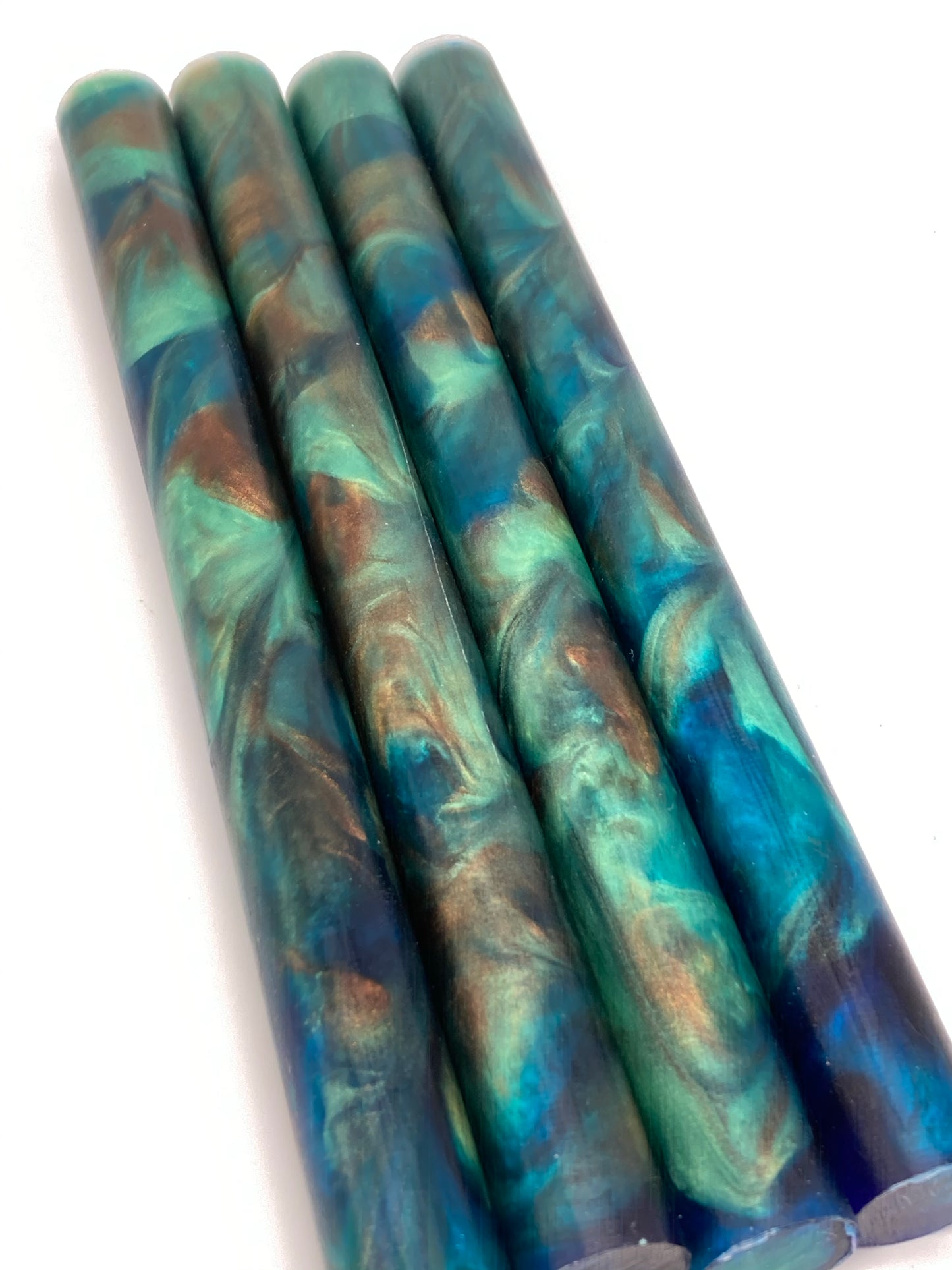 Copper Patina Pen Blanks
