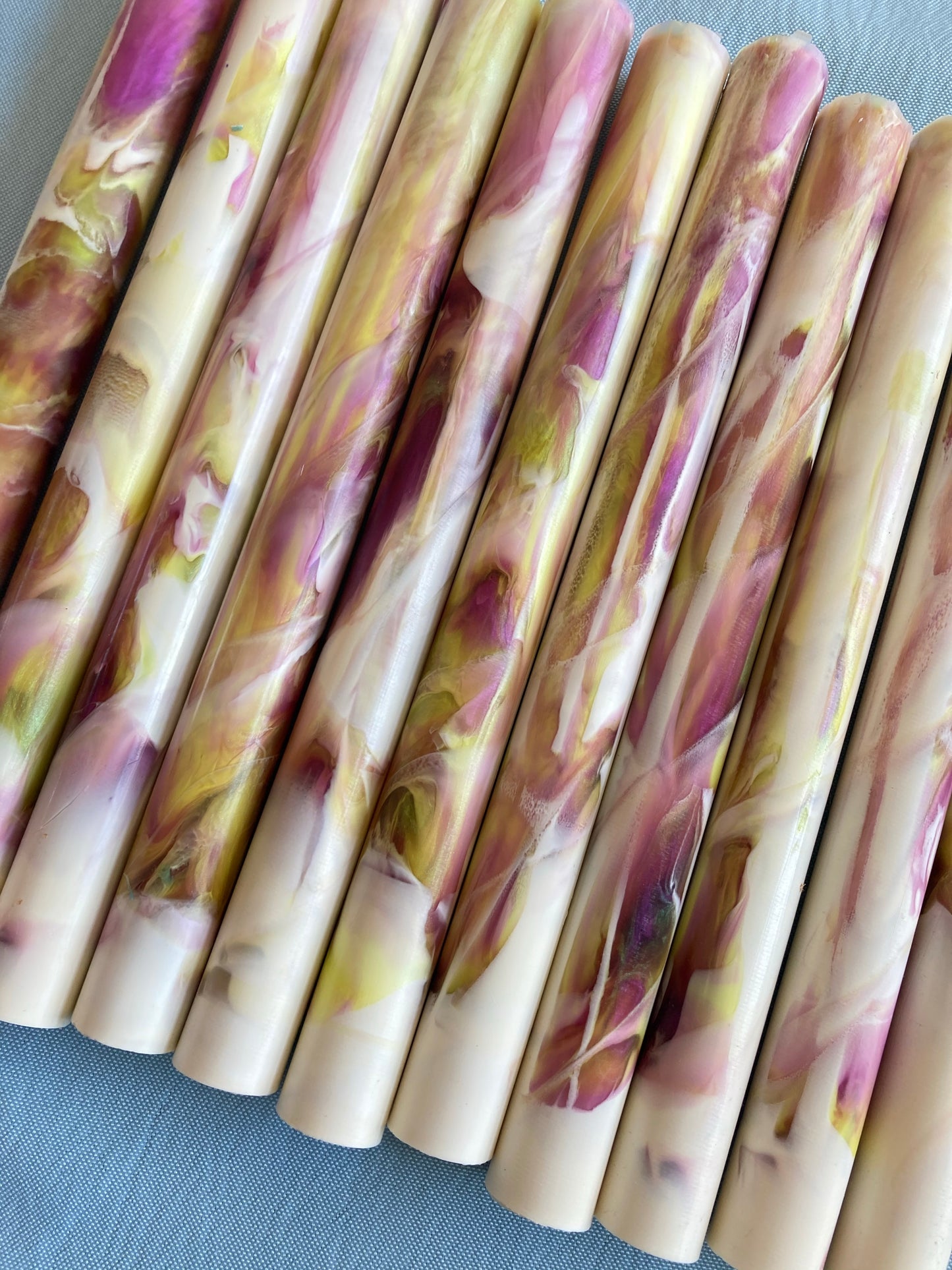 Water Lily Koi Custom Fountain Pen