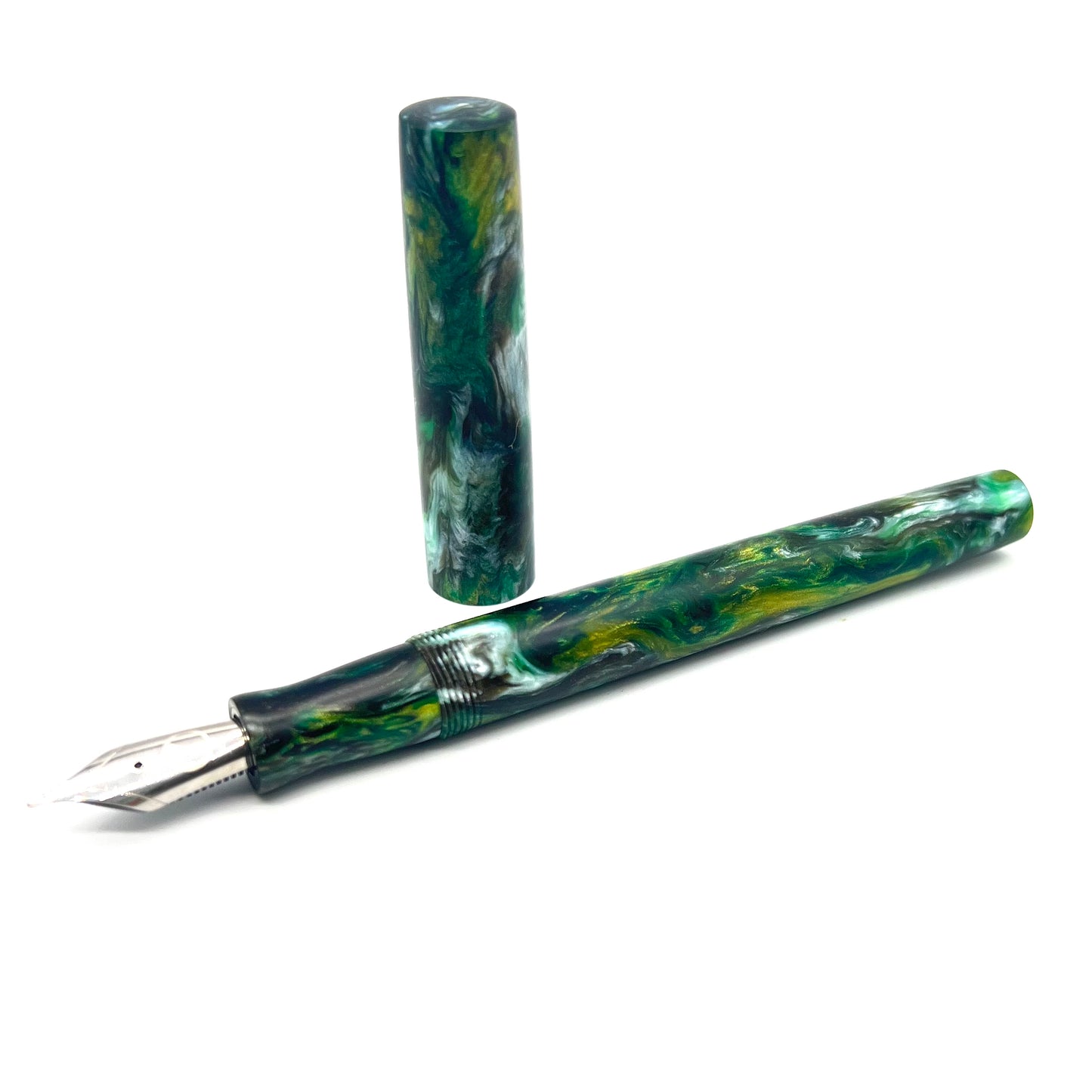 Coastal Rainforest custom order Fountain Pen