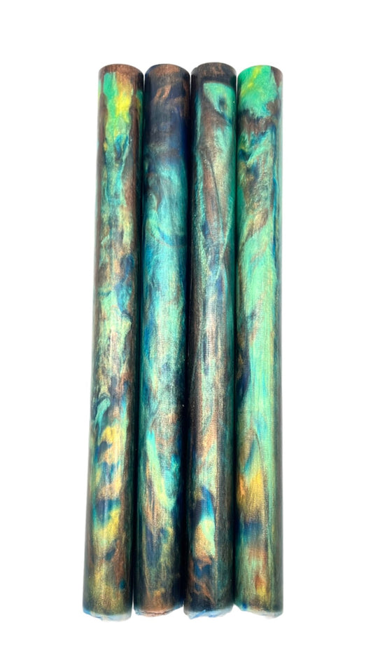 Copper Patina Pen Blanks