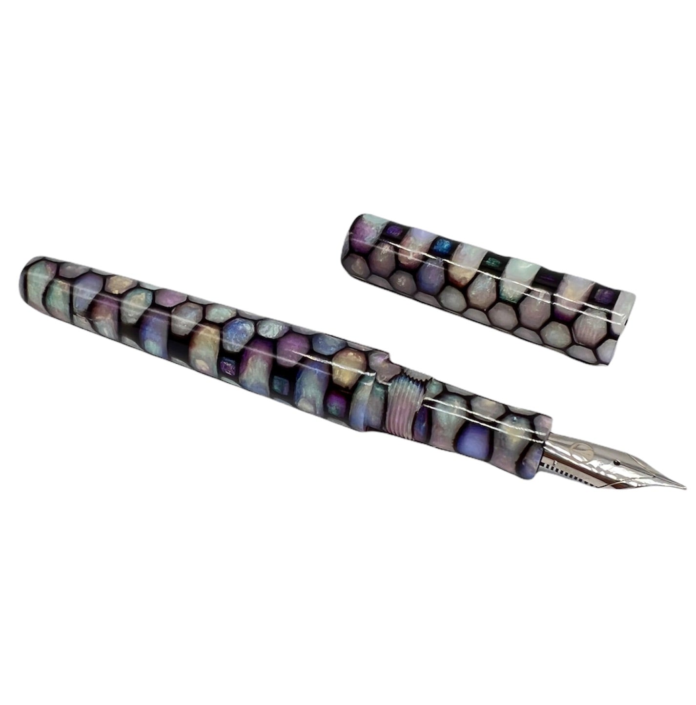 Abalone Motif Custom Order Fountain Pen