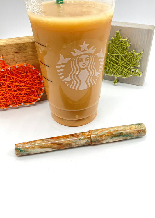Pumpkin Spice Custom Order Fountain Pen