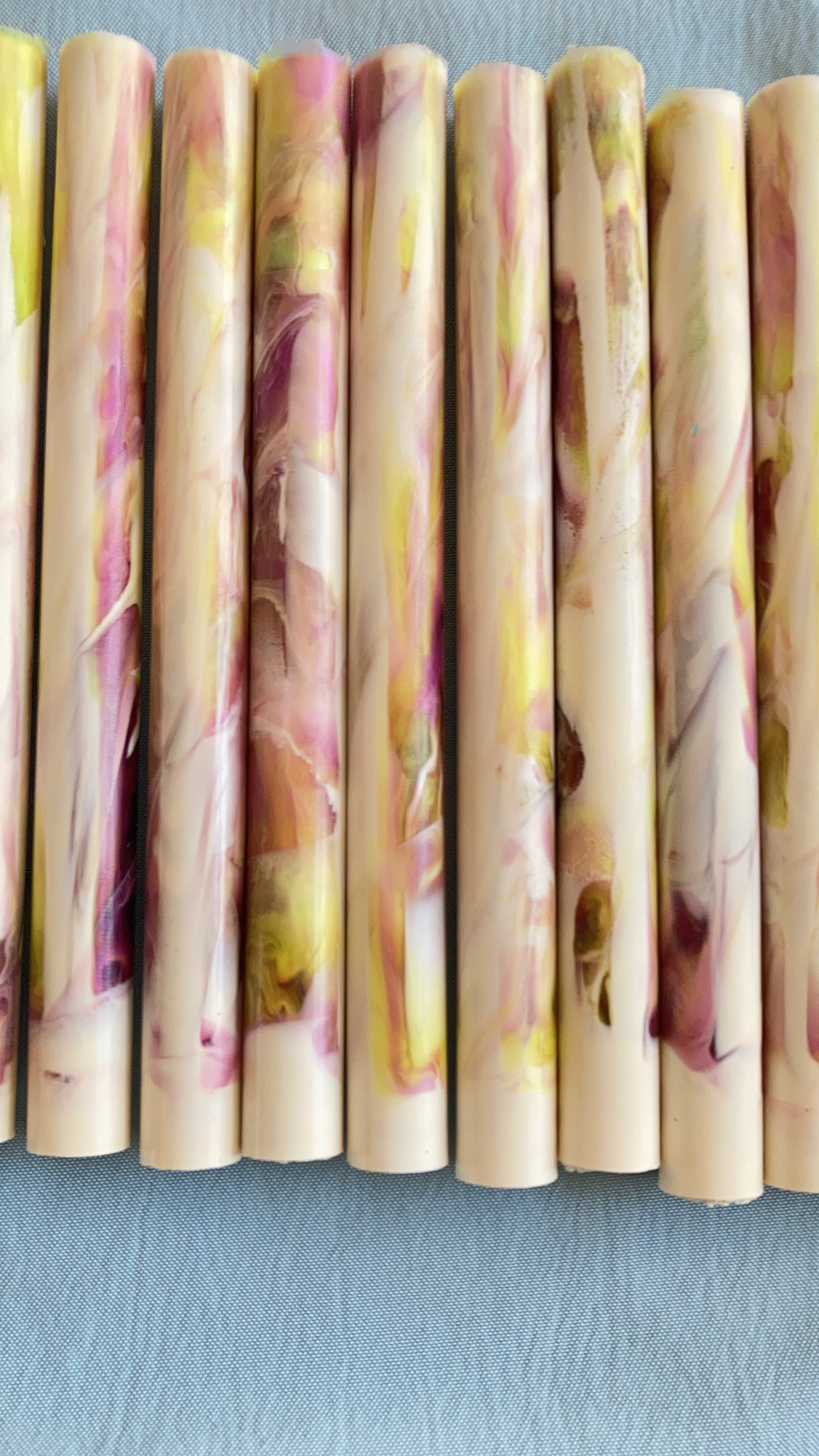 Water Lily Koi Custom Fountain Pen