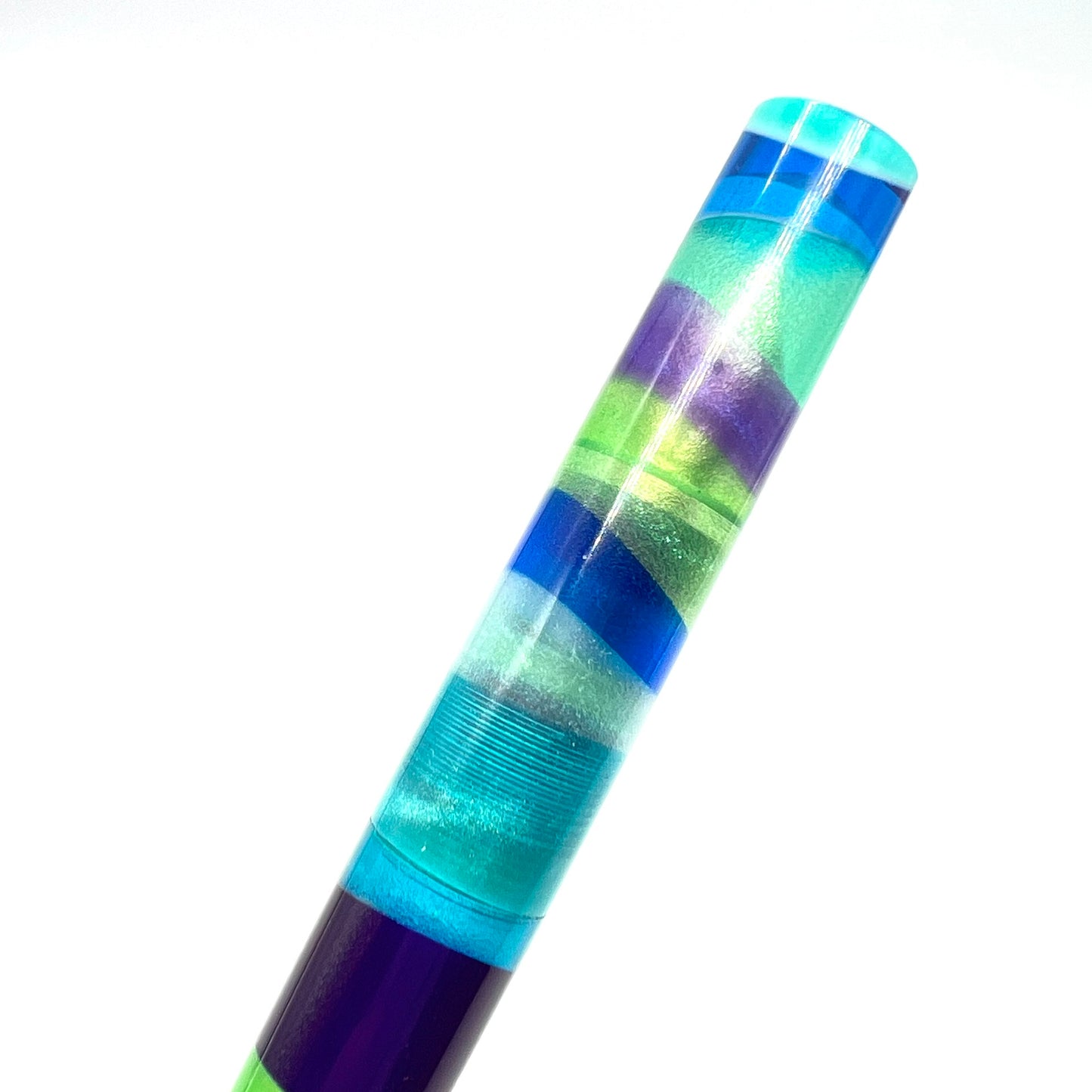 Ocean Painted Sand Custom Fountain Pen