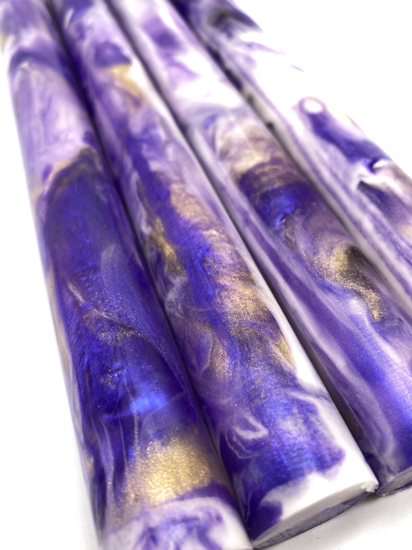Ultraviolet Waves Custom Fountain Pen