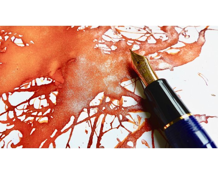 Herbin - 1798 Anniversary Ink with Silver Sheen - Cornaline d'Egypte - 50ml Bottle