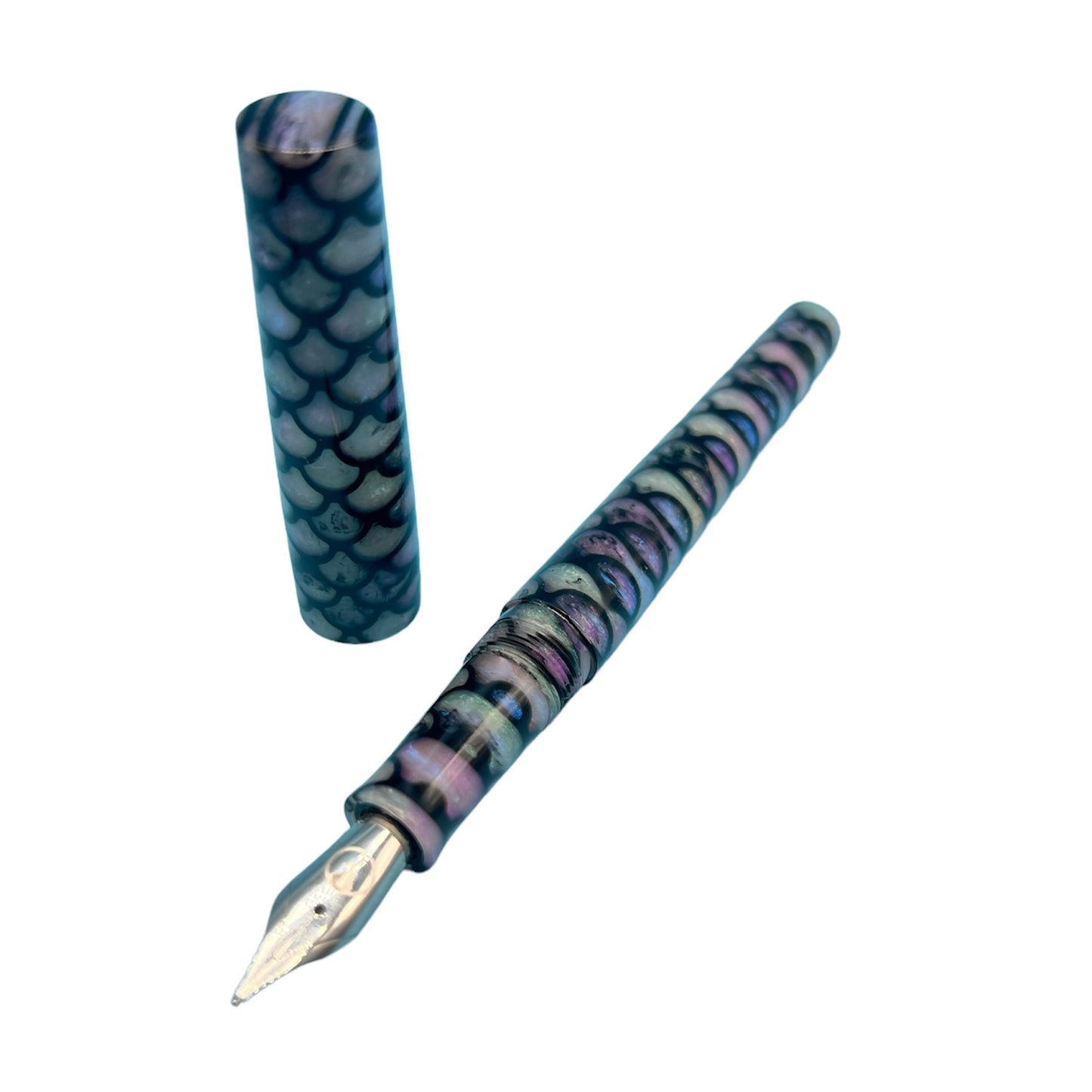 Tiffany Mermaid Motif Fountain Pen