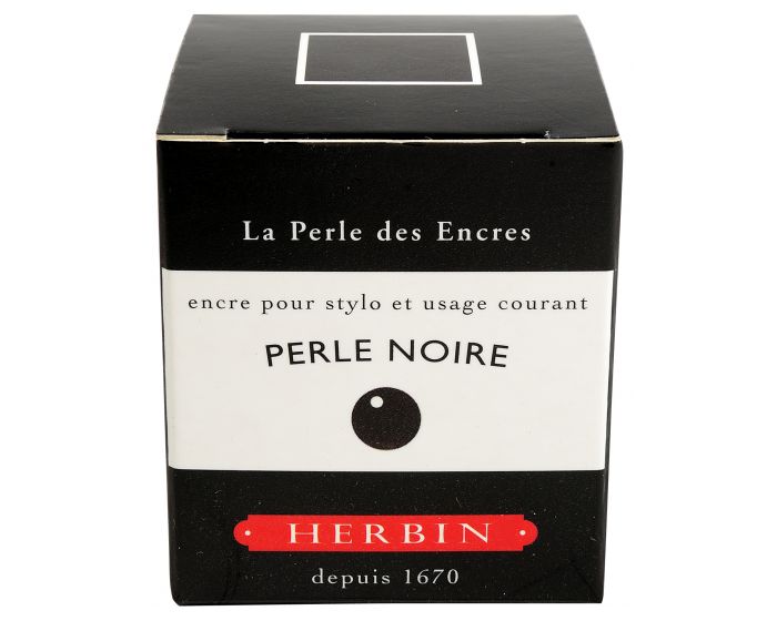Herbin - Fountain Pen Ink - Perle Noire - 30ml Bottle
