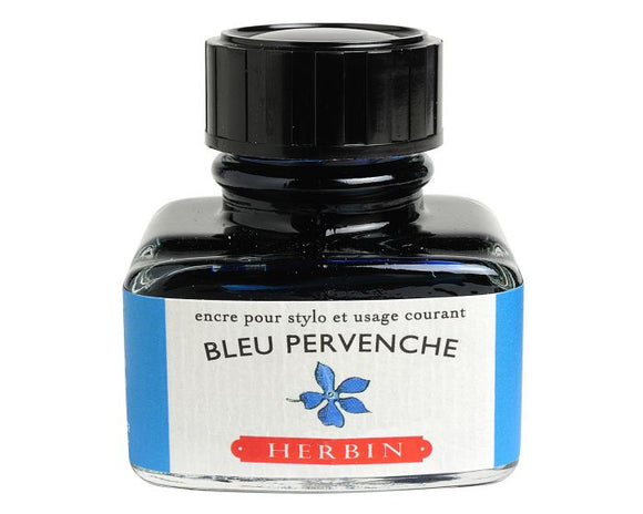 Herbin - Fountain Pen Ink - Bleu Pervenche - 30ml Bottle