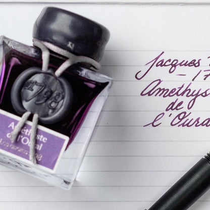 Herbin - 1798 Anniversary Ink with Silver Sheen - Amethyst of the Ural- 50ml Bottle