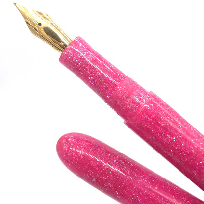 Pink Sapphire DiamondCast Custom Order Fountain Pen