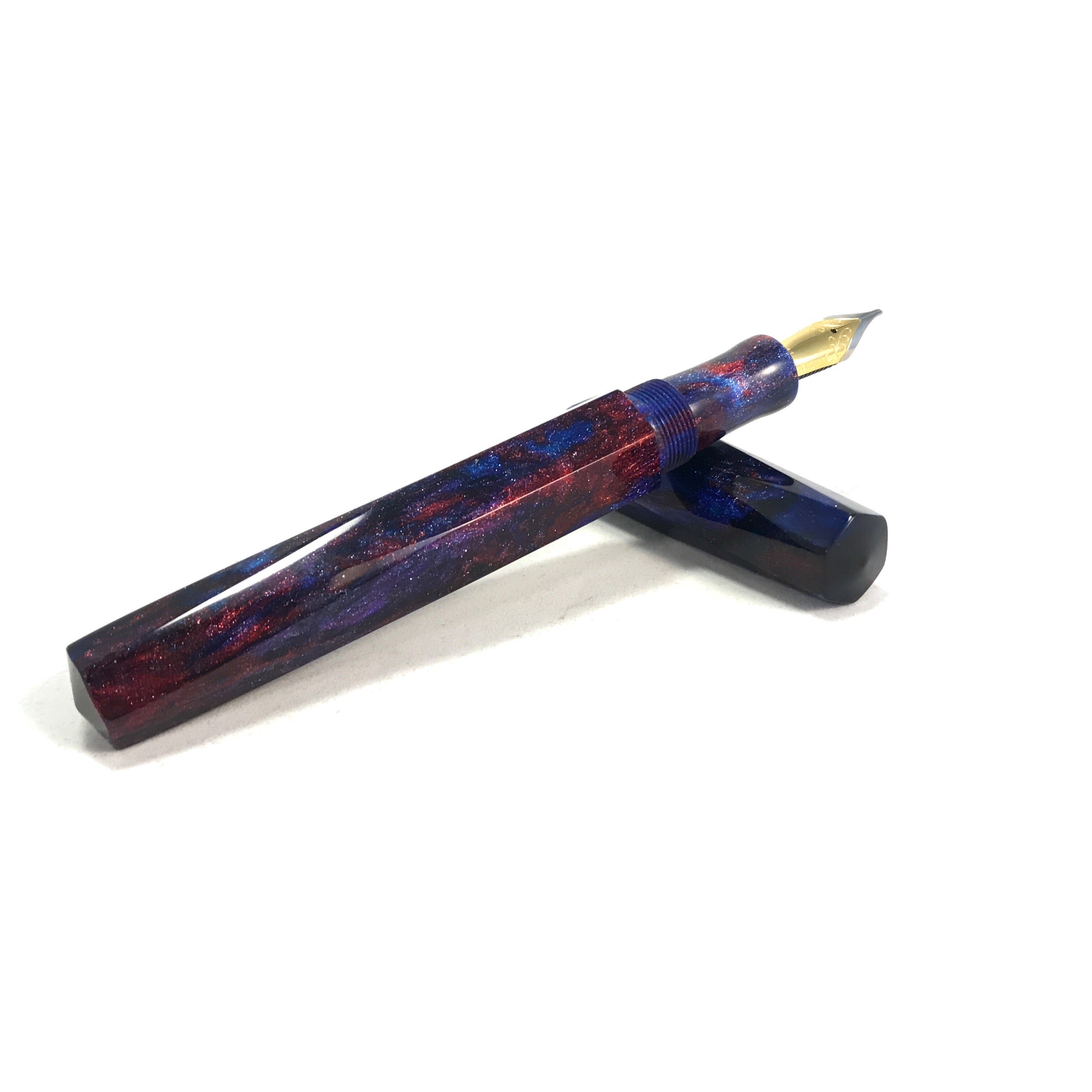 Nebula Diamond Cast Custom Order Fountain Pen – Tailored Pen Company