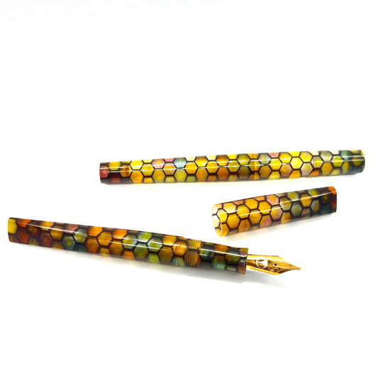 Sunflower Motif Custom Order Fountain Pen