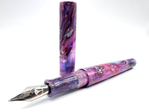 Violet Vortex Custom order Fountain Pen