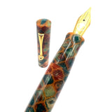 Stained Glass Motif Fountain Pen