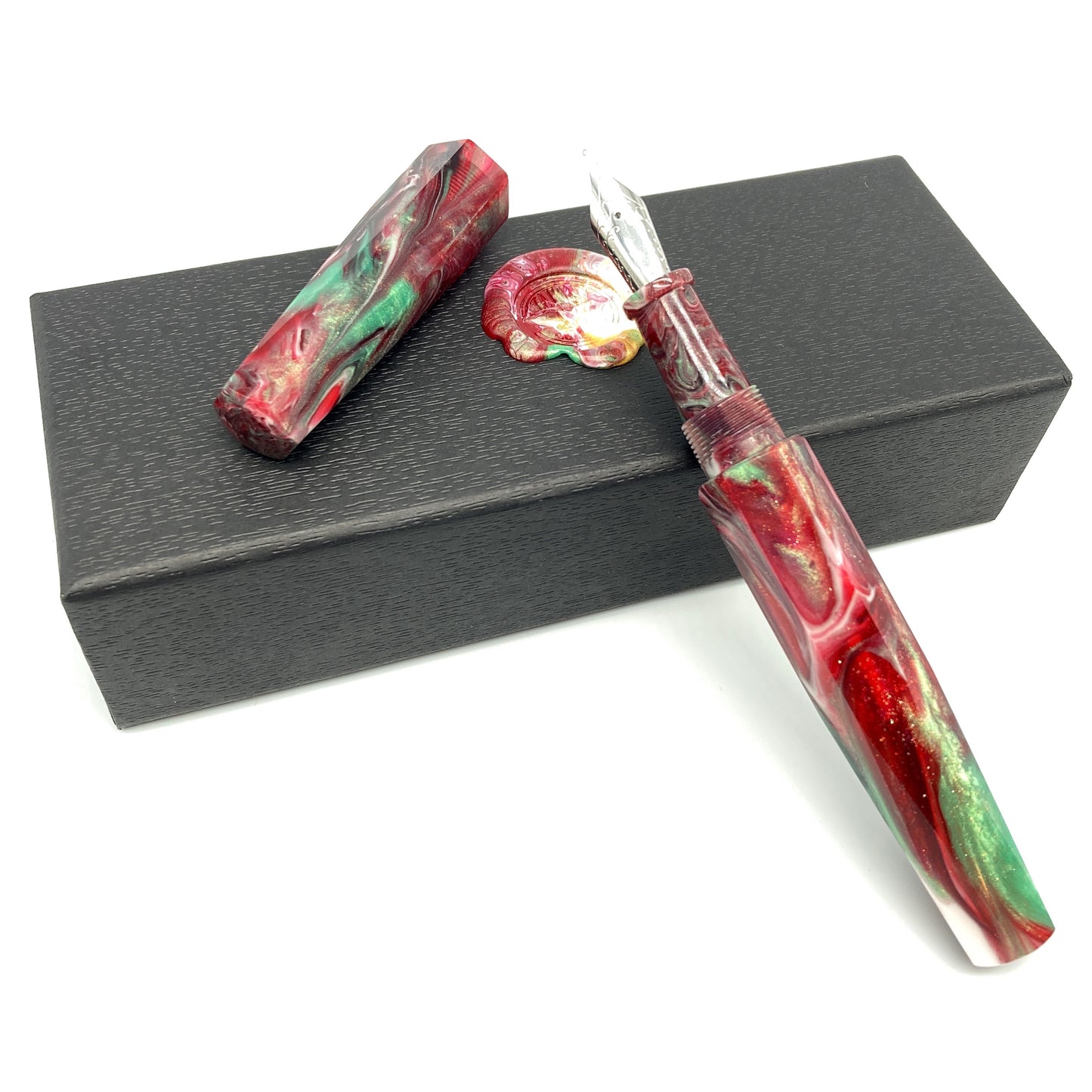 Red Ginger Lily Custom Order Fountain Pen